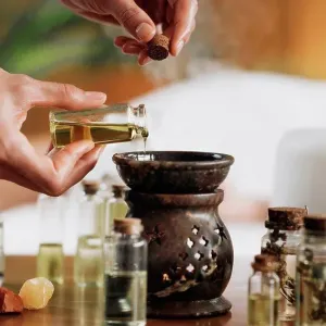 Ayurveda aromatherapy with essential oil diffuser Ayurveda aromatherapy with essential oil diffuser