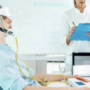 Biofeedback electroencephalograph training Biofeedback electroencephalograph training