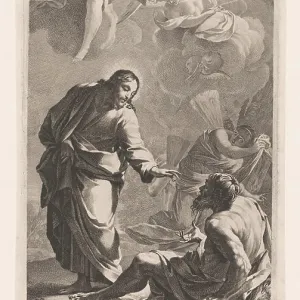 Christ en H. Anthony, Michel Dorigny