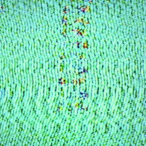 Close-up of television static Close-up of television static