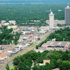 Ibank and Clark Tower Near University of Memphis Ibank and Clark Tower Near University of Memphis