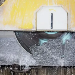 Italy, Premosello Chiovenda, Verbania, Stone cutting machine Italy, Premosello Chiovenda, Verbania, Stone cutting machine