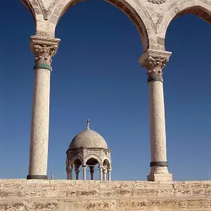 Large arch and columns Large arch and columns