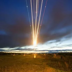 Light phenomenon on the sky, Sweden Light phenomenon on the sky, Sweden