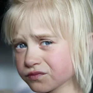 Portrait of a Scandinavian girl, Sweden