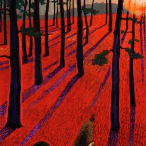 Woods and Wolves John Newcomb, Acrylic, 2000 Woods and Wolves John Newcomb, Acrylic, 2000
