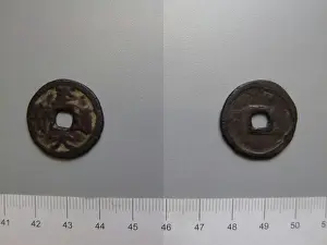 1 Cash (wen) of YuanWuzong. Ruler: Yuan Wuzong, Mongol, 1308-1311
