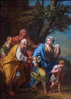 Madonna Prints: 1680 Gaeta 1764 Naples. (Sebastiano Conca; The VerstoBung Hagar)