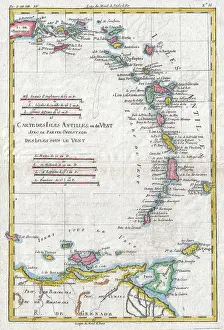 Geographicus Prints: 1780 Raynal and Bonne Map of Antilles Islands