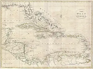 Geographicus Prints: 1799 Clement Cruttwell Map of West Indies