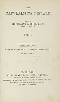 Title Prints: 1835 Antique Art Biology Bird Birds Classification