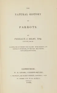 Hiresdigitized Prints: 1835 Antique Art Biology Bird Birds Classification