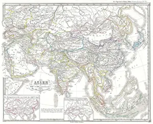 Geographicus Prints: 1855 Spruner Map of Asia under the Mongol Empire