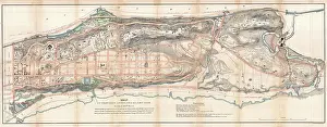 Geographicus Prints: 1868 Knapp Map of Northern Manhattan ( New York City ), Harlem, Washington Heights, Inwood