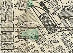 Pocket Prints: 1890 Bacon Traveler's Pocket Map of London, England