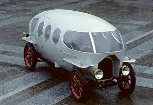 Exotic Prints: 1914 Alfa Romeo Ricotti vintage Raindrop front 3/4 beauty