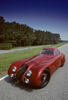 : 1938 AlfaRomeo 8C 2900B Touring Coupe beauty front 3/4