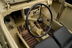 Machine Gun Prints: 1943 Volkswagen Schwimmwagen studio shot, close-up