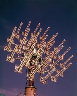 Tracking Prints: 1960s 1970s HIGH GAIN TELEMETRY ANTENNA USED FOR TRACKING SATELLITE COMMUNICATIONS WALLOPS STATION VA USA