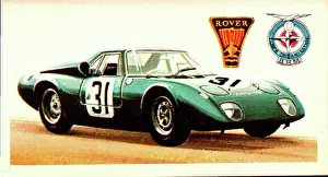 Race Prints: 1965 Rover-BRM, Le Mans Gas Turbine car