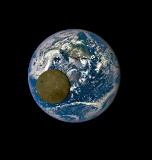 2015 Prints: 2015; the Deep Space Climate Observatory (DSCOVR) spacecraft's Earth Polychromatic Imaging Camera (EPIC)