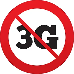 Telephony Prints: 3g Sign Mobile Telecommunications Technology 3G sign icon