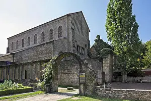 Basilica Prints: 4th century basilica and former monastic church of Saint-Pierre-aux-Nonnains in the city Metz