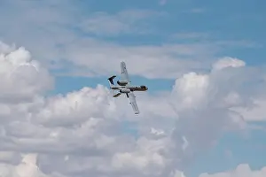 Las Vegas Prints: An A-10 Thunderbolt II assigned to the 422nd Test and Evaluation Squadron flies over the Nevada Test and Training Range