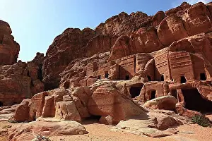 Orient Prints: Abandoned rock city of Petra, al-Batra