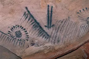 Shelter Prints: Aboriginal charcoal paintings at Yourambulla Rock Shelter
