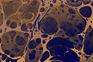 Textile Prints: Abstract creative marble pattern texture. Traditional art of Ebr