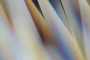 White Color Prints: Abstract prismatic background