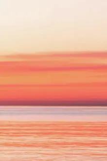 Pastel Prints: An abstract view of the sunset creating a pastel gradient