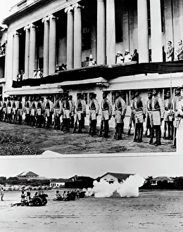 Balcony Prints: Accession of Queen Elizabeth II Proclaimed in Accra