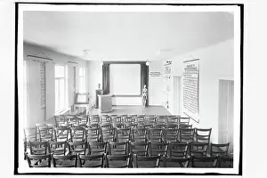 Graphics And Photo Collection Prints: Accident hospital, th, Webergasse -, lecture hall