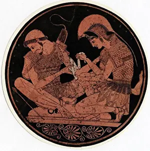 Heroes Prints: Achilles, hero of Homer's epic poem Iliad