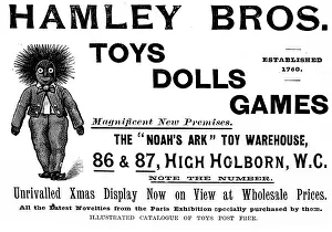 Best Prints: Advertisement for Hamleys Toy Shop