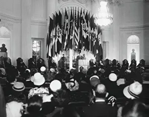Union Prints: Address at the Pan American Union Building