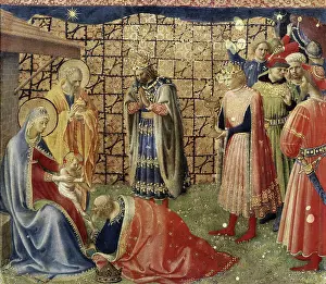Bald Prints: Adoration of the Magi Fra Angelico ca.(1400-1455/Italian)