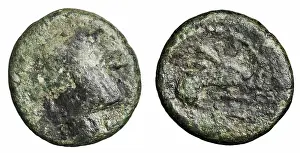 Glowy Prints: ﻿AE. Wardanes I (41 - 45 po Chr.), ruler