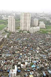 Contrast Prints: An aerial view of Towers at Wadala