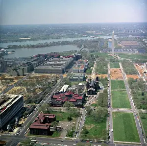 Mall Prints: Aerial views of Washington, D.C