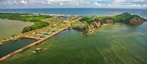 Global Warming Prints: Aerials of Galeota Point in Trinidad