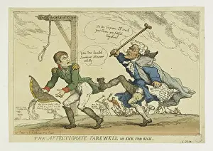 Away Prints: The Affectionate farewell or kick for kick George Cruikshank (1792-1878)