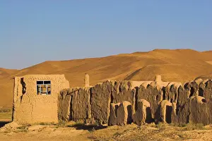 Middle Prints: Afghanistan, Between Yakawlang And Chakhcharan, Daulitiar, Caravanserai