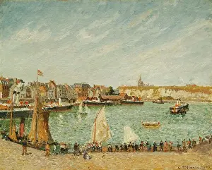 On The Move Prints: The Afternoon Sun, Outer Port of Dieppe; L'Apres-Midi