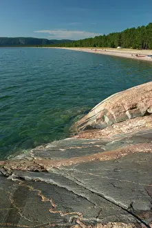 Geological Prints: Agawa Bay, Lake Superior Provincial Park, Canadian Shield, Ontario, Canada