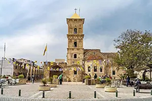 Sacral Building Prints: The Agios Lazaros Church in Larnaka, Cyprus, Europe