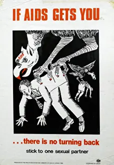 Disease Prints: If Aids gets you there is no turning back