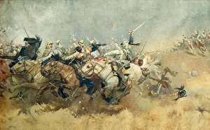 Cavalry Prints: Aime Morot, Charge of the Prussian Cavalry